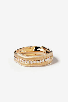 By Charlotte Begin Again Band Ring - Gold