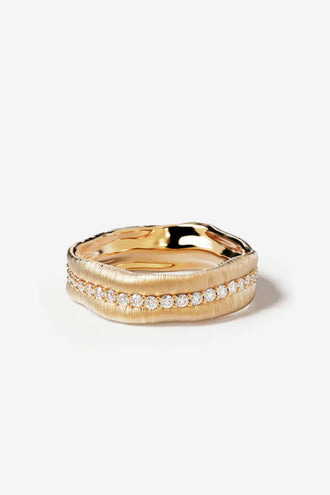 By Charlotte Begin Again Band Ring - Gold