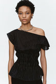 Marle Aida Top - Black Stripe