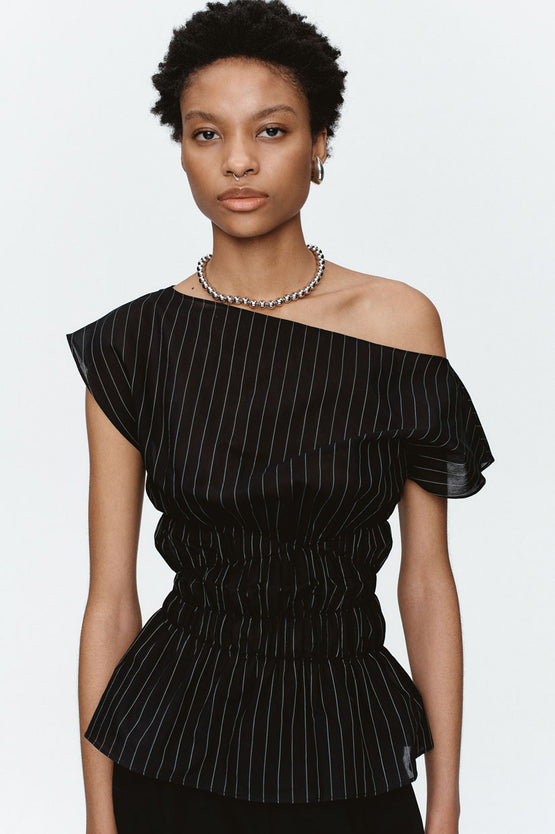 Marle Aida Top - Black Stripe