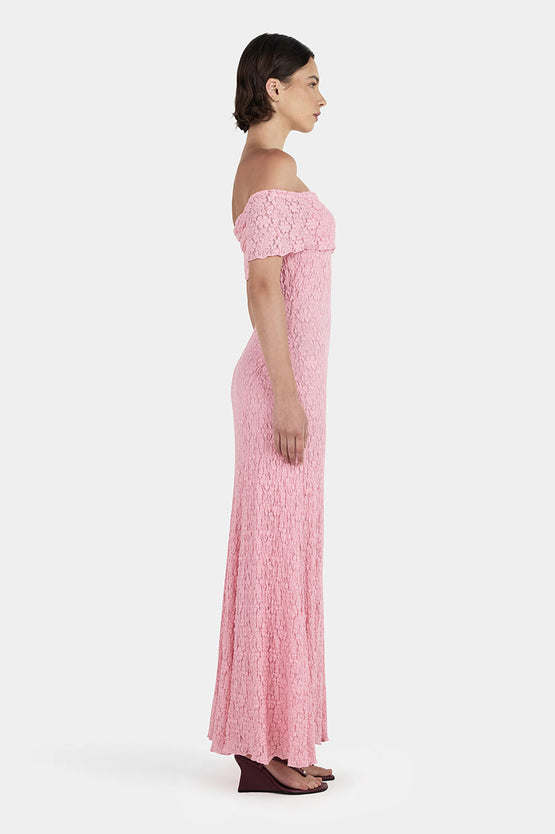 Ownley Alba Maxi Dress - Peony Pink