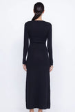 Bec & Bridge Alienor Key Hole Dress - Black