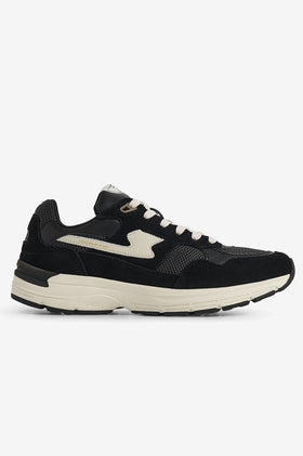 S.W.C Amiel S-Strike Suede Mix - Black