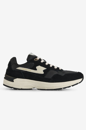 S.W.C Amiel S-Strike Suede Mix - Black