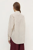 Assembly Amaro Italian Shirt - Merlot/White