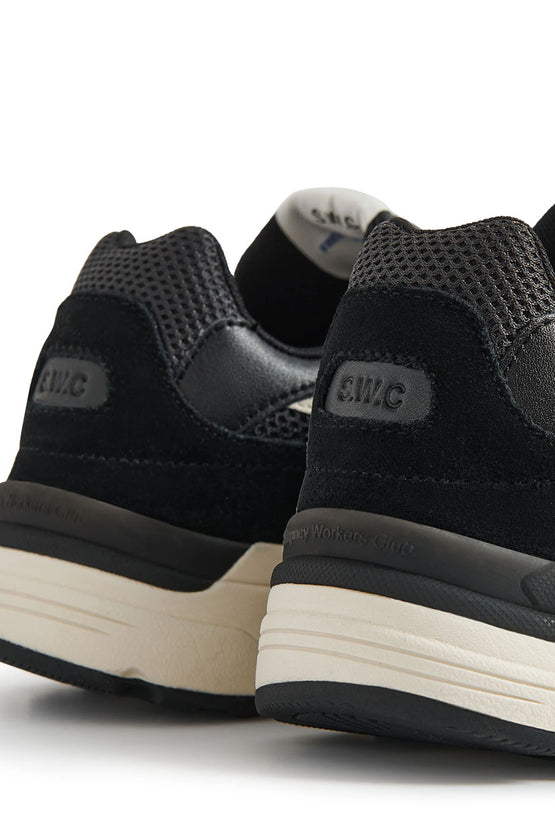S.W.C Amiel S-Strike Suede Mix - Black