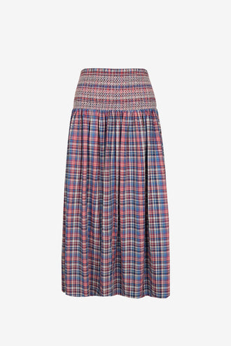 Ruby Anastasia Skirt - Poolside Tartan