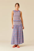 Ruby Anastasia Skirt - Poolside Tartan
