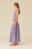 Ruby Anastasia Skirt - Poolside Tartan
