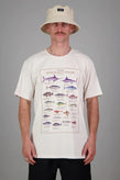 Just Another Fisherman Home Of Salty Anglers Tee - White