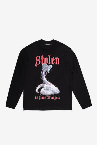 Stolen Girlfriends Club No Angels Tee - Black