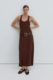 La Tribe Mary Jane Flat - Velvet Animal