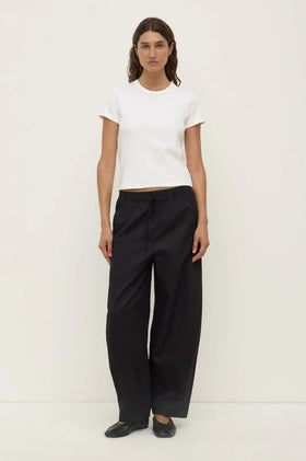 Assembly Lyla Cap Sleeve Tee - White