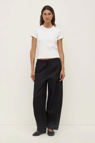 Assembly Lyla Cap Sleeve Tee - White