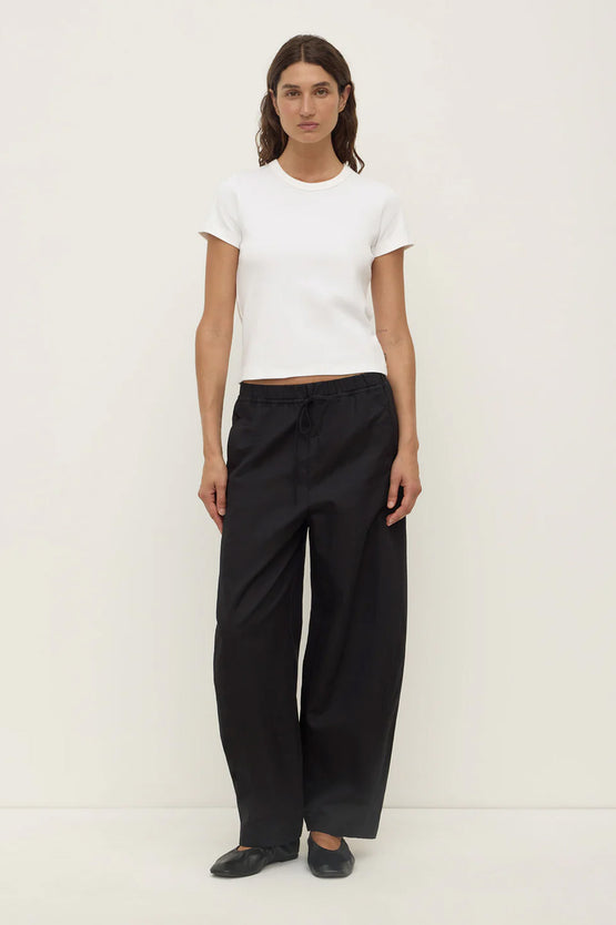 Assembly Lyla Cap Sleeve Tee - White
