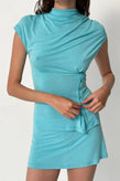 Peachy Den Kylie Button Top - Aqua