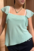 Ruby Sabrina Camisole - Aquamarine