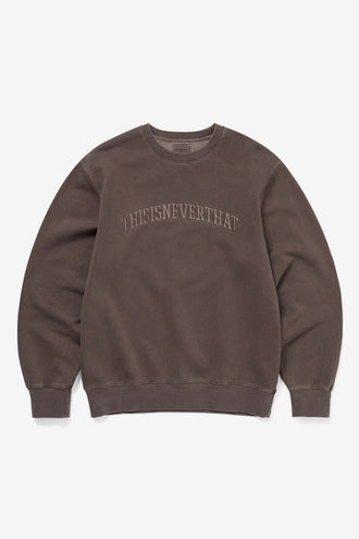 Thisisneverthat Arch Logo Crew - Dark Choc