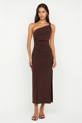 Bec & Bridge Ariven Midi Dress - Choc