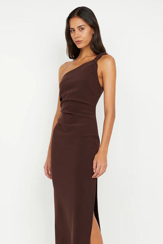 Bec & Bridge Ariven Midi Dress - Choc