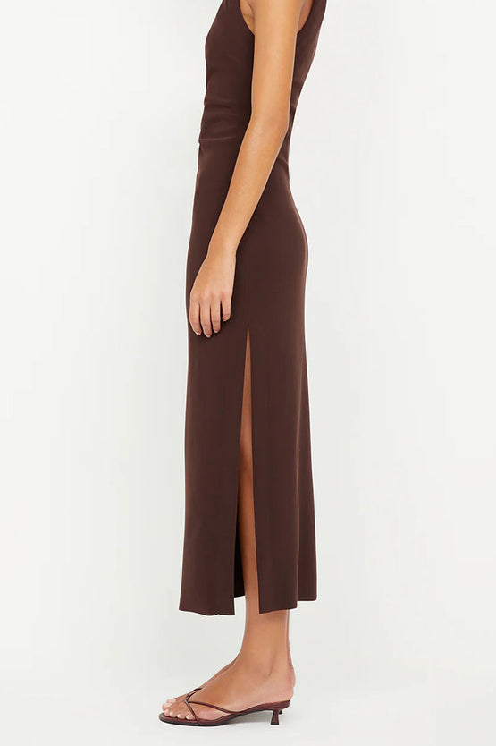 Bec & Bridge Ariven Midi Dress - Choc