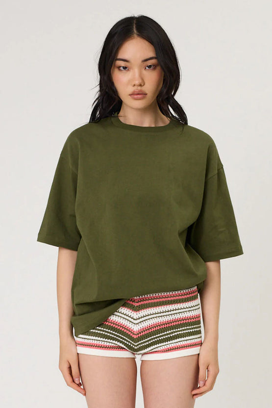 Remain Aria Tee - Seaweed