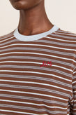 Damson Madder Ariel SS Tee - Brown/Blue