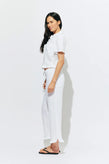 Ruby Arlo Linen Top - White