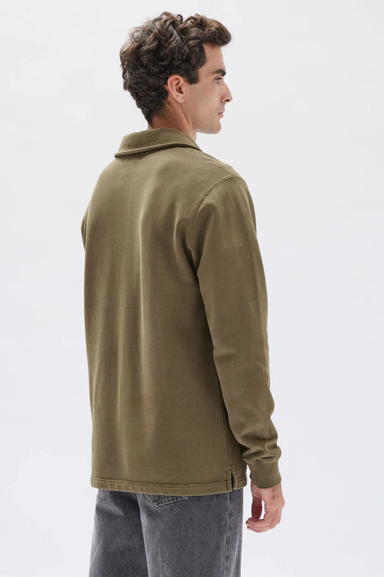 Assembly Ashby Polo Fleece - Spruce
