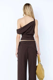 Bec & Bridge Andre Asym Top - Choc