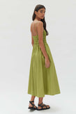 Assembly Aubrey Rouched Dress - Agave