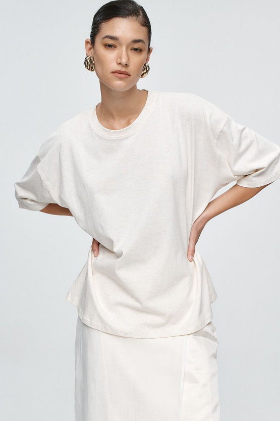 Marle Austin 2.0 Tee - Oat Marle