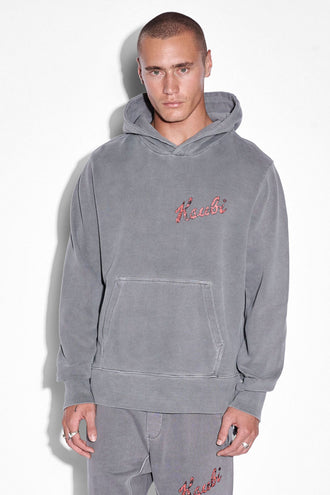 Ksubi Autograph Kash Hoodie - Charcoal