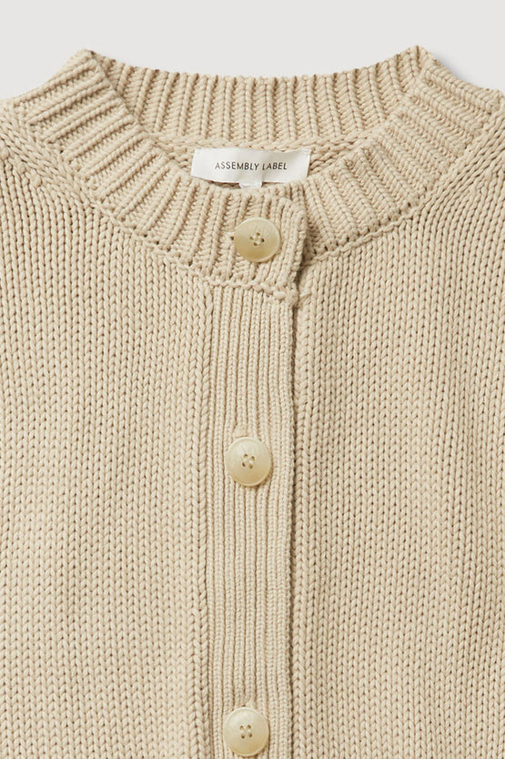 Assembly Ava Knit Cardigan - Natural
