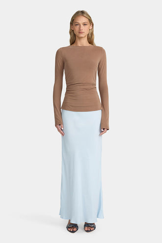 Ownley Azalea Top - Toffee