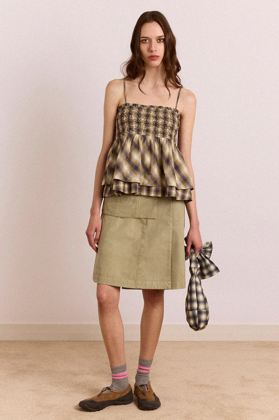 Damson Madder Azalea Cami - Check