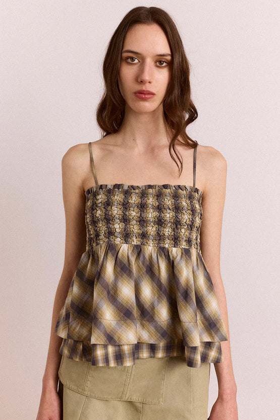 Damson Madder Azalea Cami - Check