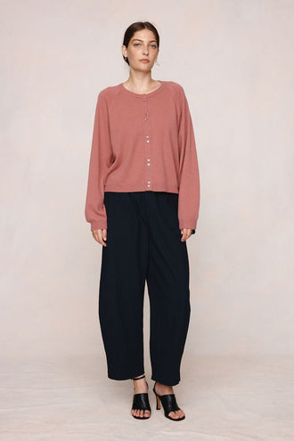Marle Babette Cardigan - Rosewood