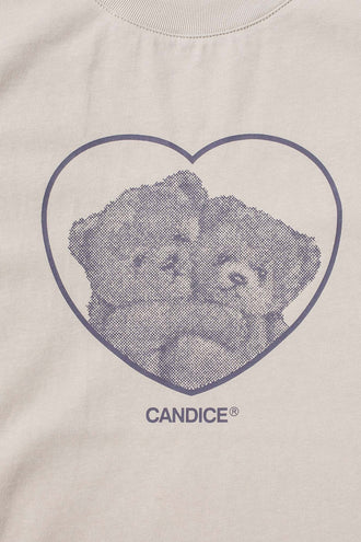 Candice Together Baby Tee - Mushroom
