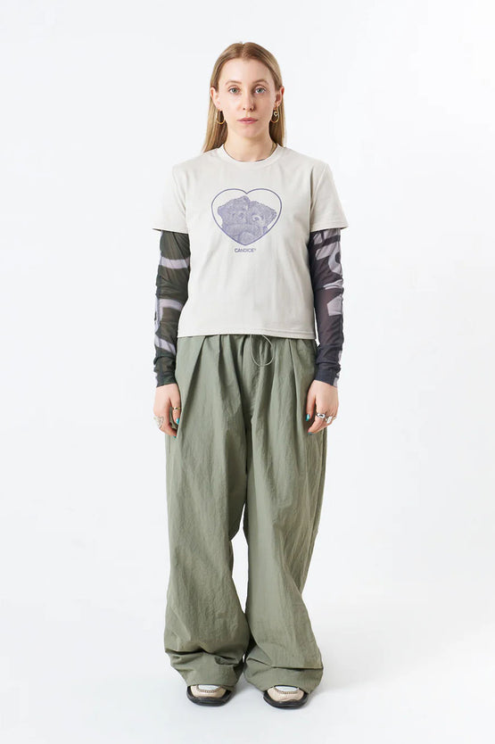 Candice Together Baby Tee - Mushroom