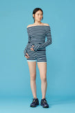 Ruby Emma Knit LS - Baby Blue Navy