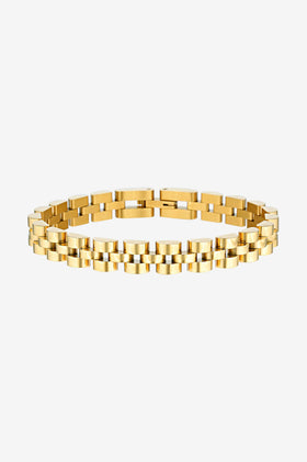 Porter Jewellery Fine Baby Link Bracelet - Gold