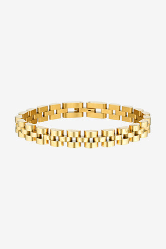 Porter Jewellery Fine Baby Link Bracelet - Gold