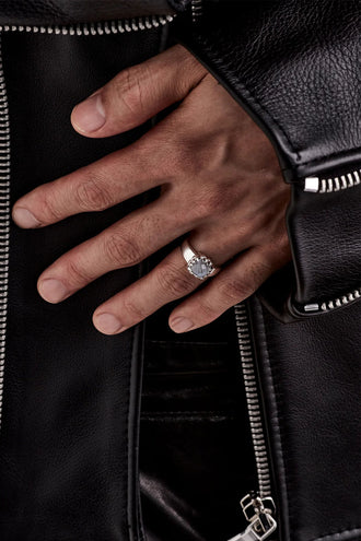 Stolen Girlfriends Club Baby Claw Ring - Moonstone