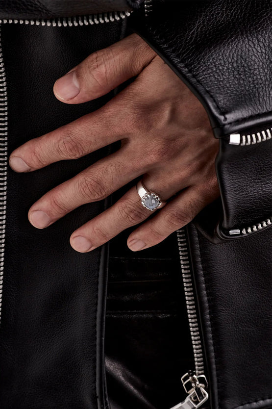 Stolen Girlfriends Club Baby Claw Ring - Moonstone