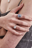 Stolen Girlfriends Club Baby Claw Ring - Moonstone