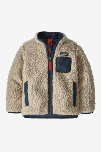 Patagonia Baby Retro-X Jacket - Natural Navy