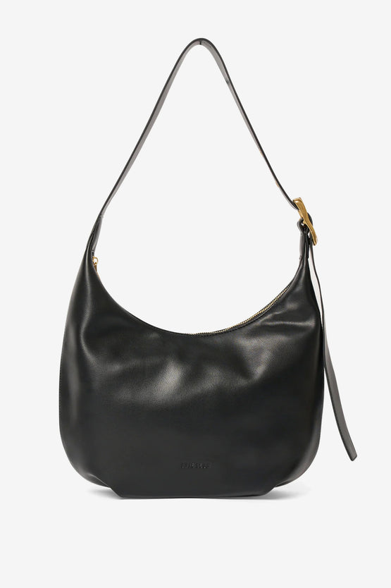 Brie Leon Everyday Croissant Bag Large - Black