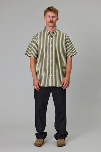 Just Another Fisherman Ballast SS Shirt - Khaki