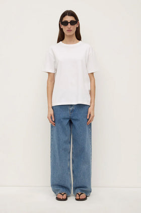 Assembly Organic Base Tee - White